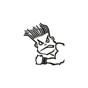 Sticker Masters Boy No Fear Sticker