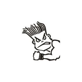 Sticker Masters Boy No Fear Sticker