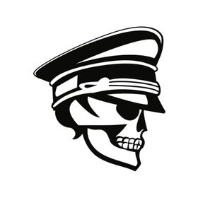 Sticker Masters Captain Skull Sticker