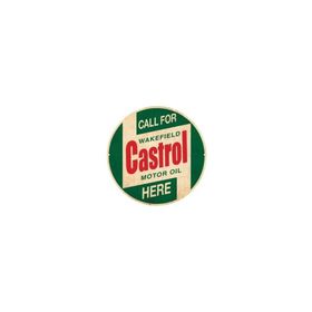 Sticker Masters Castrol Eski Logo Sticker