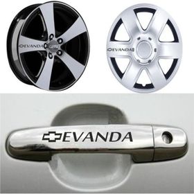 Sticker Masters Chevrolet Evanda Kapı Kolu Jant Sticker
