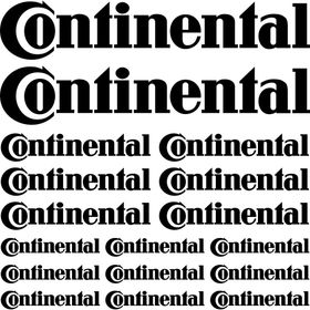 Sticker Masters Continental Sponsor Set Sticker