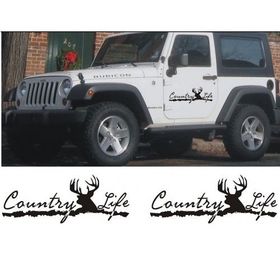 Sticker Masters Country Life Sticker,Jeep Sticker