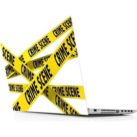 Sticker Masters Crime Science Laptop Sticker