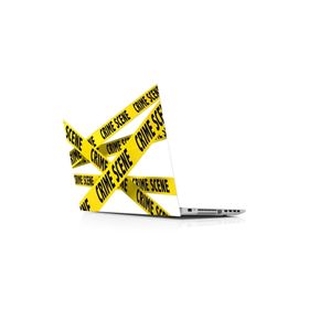 Sticker Masters Crime Science Laptop Sticker