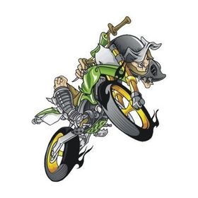 Sticker Masters Cross Motosiklet-2 Sticker