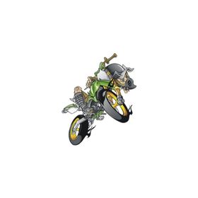 Sticker Masters Cross Motosiklet-2 Sticker