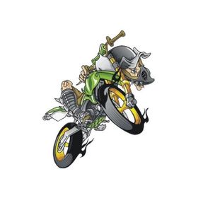 Sticker Masters Cross Motosiklet-2 Sticker