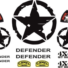 Sticker Masters Defender Sticker Set