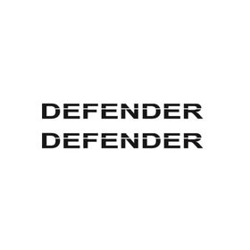 Sticker Masters Defender Yazı Sticker Set