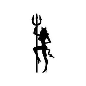 Sticker Masters Devil Girl Sticker