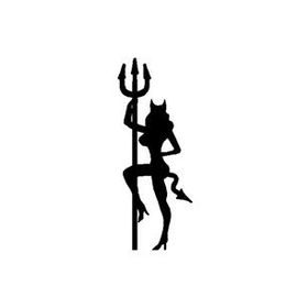 Sticker Masters Devil Girl Sticker