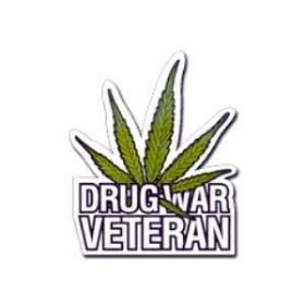 Sticker Masters Drug War Veteran Sticker