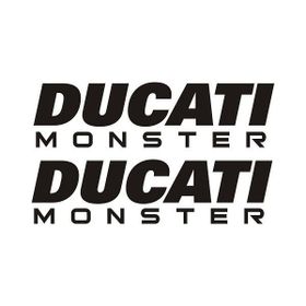 Sticker Masters Ducati Monster Depo Sticker