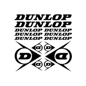 Sticker Masters Dunlop Sponsor Siyah Sticker Set