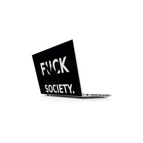 Sticker Masters Fck Society Laptop Sticker