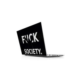Sticker Masters Fck Society Laptop Sticker