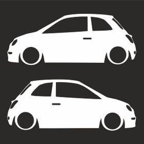 Sticker Masters Fiat 500 Basık Araç Sticker