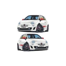Sticker Masters Fiat 500 Basık Araç Sticker
