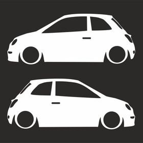 Sticker Masters Fiat 500 Basık Araç Sticker