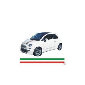 Sticker Masters Fiat 500 Ön Kaput İtalyan Şerit Sticker
