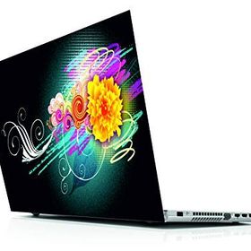 Sticker Masters Floral Color Laptop Duvar Stickerı