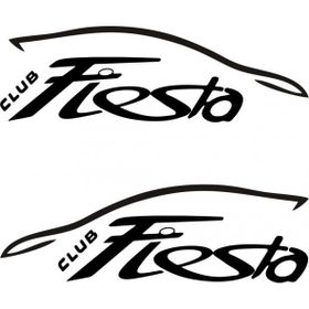 Sticker Masters Ford Fiesta Club Sticker