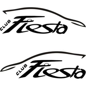 Sticker Masters Ford Fiesta Club Sticker