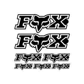 Sticker Masters Fox Sponsor Set Sticker