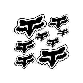 Sticker Masters Fox Sponsor Set Sticker