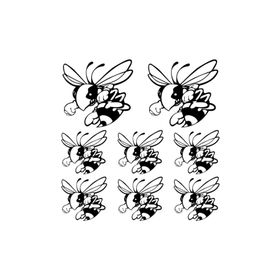 Sticker Masters Frelon Hornet Eşek Arısı Sponsor Set Sticker