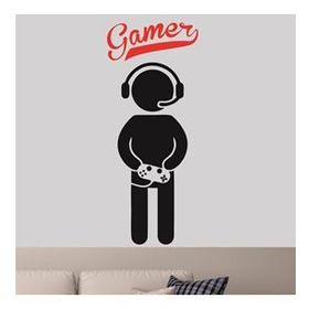 Sticker Masters Gamer Oyuncu Duvar Çocuk Odası Sticker