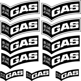 Sticker Masters Gas Sponsor Set Sticker