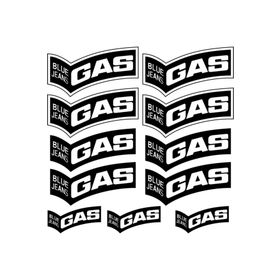 Sticker Masters Gas Sponsor Set Sticker