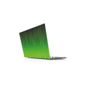 Sticker Masters Green Binary Code Laptop Sticker