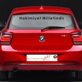 Sticker Masters Hakimiyet Milletindir Sticker