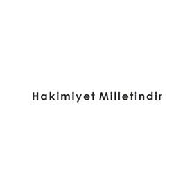 Sticker Masters Hakimiyet Milletindir Sticker