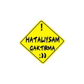 Sticker Masters Hatalıysam Çaktırma Sticker