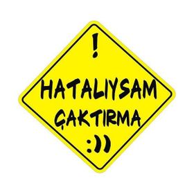 Sticker Masters Hatalıysam Çaktırma Sticker