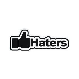 Sticker Masters Haters Sticker