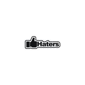 Sticker Masters Haters Sticker