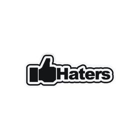 Sticker Masters Haters Sticker