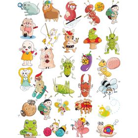 Sticker Masters Hayvanlar-2 Çocuk Odası Sticker