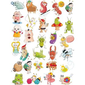 Sticker Masters Hayvanlar-2 Çocuk Odası Sticker
