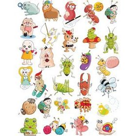 Sticker Masters Hayvanlar-2 Çocuk Odası Sticker