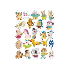 Sticker Masters Hayvanlar Çocuk Odası Sticker