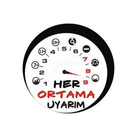Sticker Masters Her Ortama Uyarım Sticker
