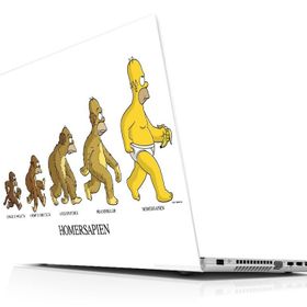 Sticker Masters Homersapien Laptop Duvar Stickerı