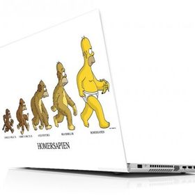Sticker Masters Homersapien Laptop Duvar Stickerı