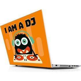 Sticker Masters I Am A Dj Laptop Duvar Stickerı